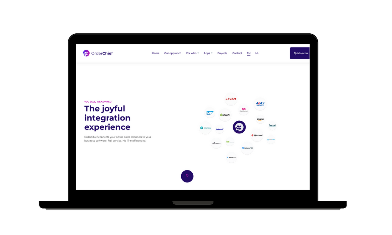 New Website Blue Mockup Instagram Laptop 8