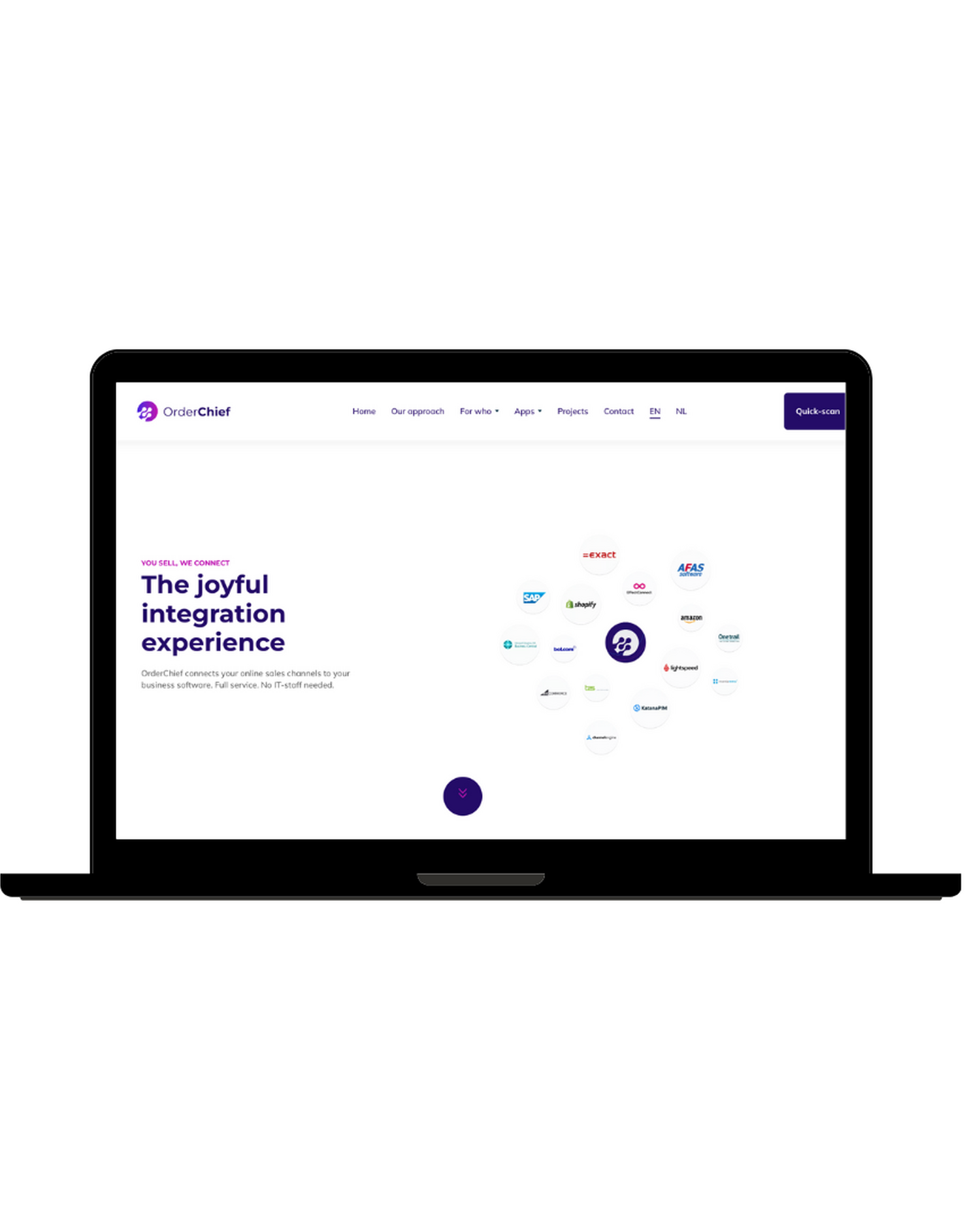 New Website Blue Mockup Instagram Laptop 8